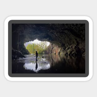 Rydal cave Sticker